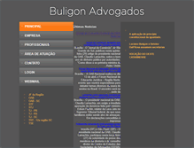 Tablet Screenshot of buligon.adv.br